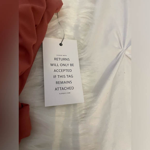 ELOQUII BRAIDED BELT ONE PIECE - Picture 6 of 9